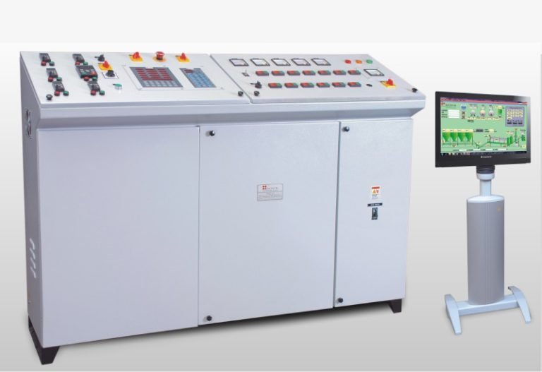 Drum mix asphalt plant control panel and SCADA